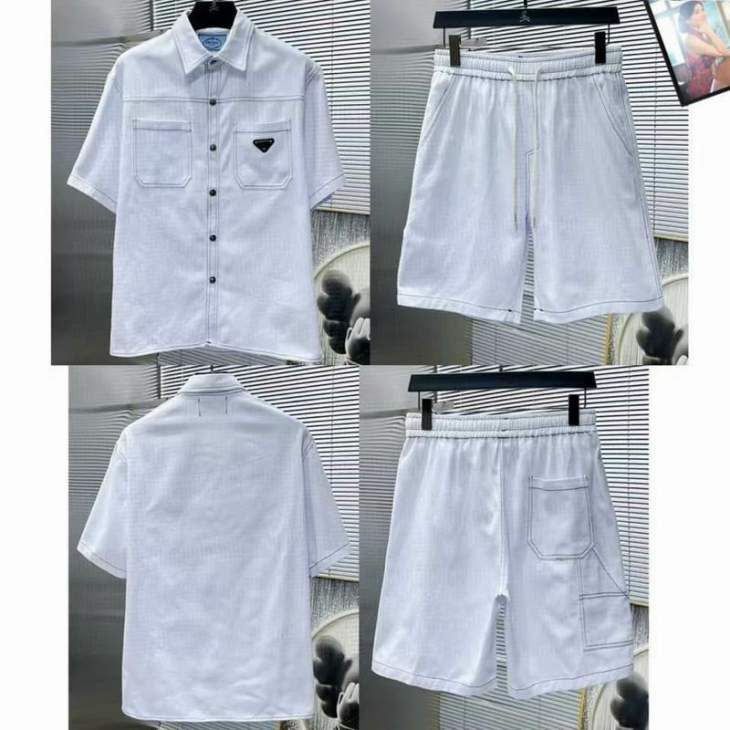Picture of Prada Shirt Pant Suits _SKUPradaM-3XL12yr22724260